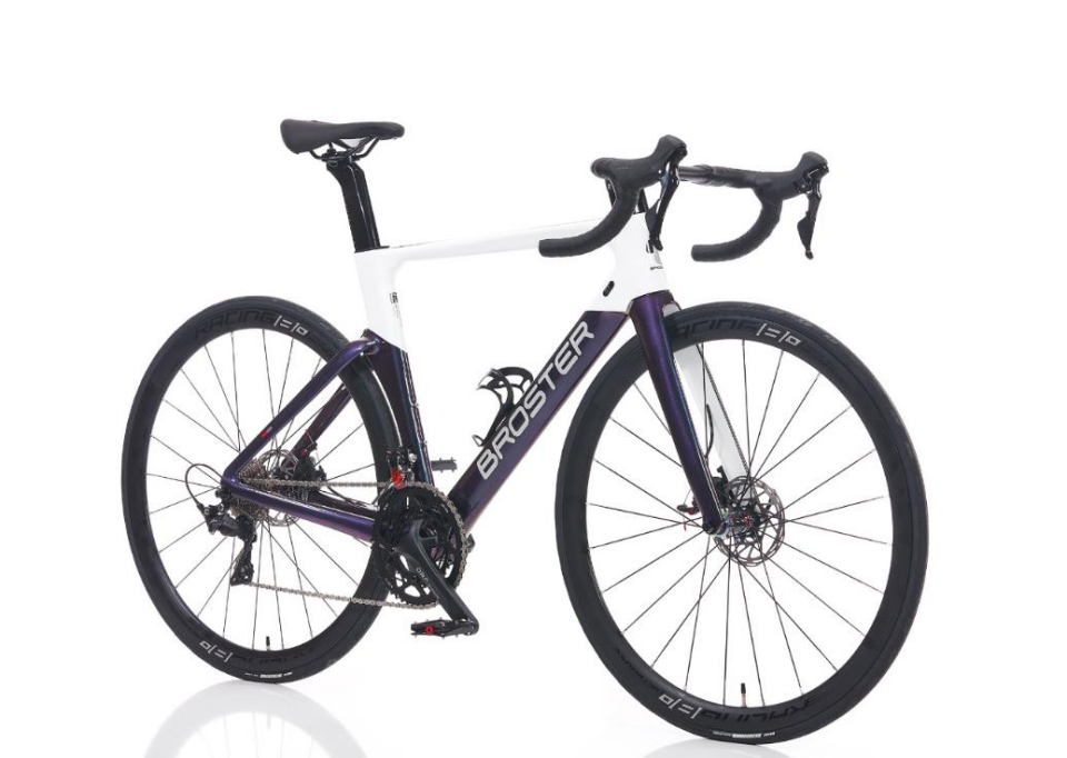 Broster Aero CR-4000 105 set Full Karbon 52 cm Yol Yarış Bisikleti Parlak Gri