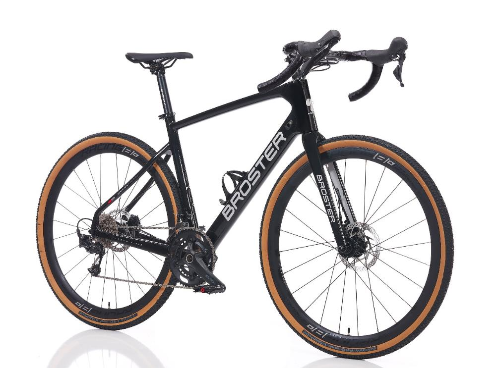 Broster GVR-CR 1000 51 Cm Full Karbon Gravel Yol Bisikleti Parlak Siyah