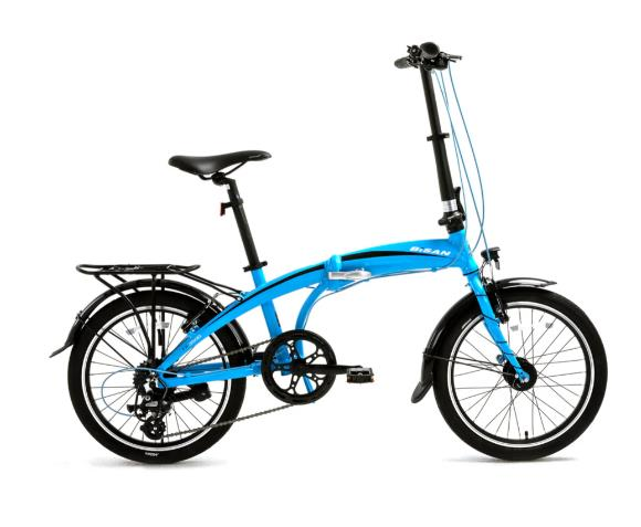 Bisan FX 3500 Altus 8 Vites Katlanır Bisiklet Mavi Siyah