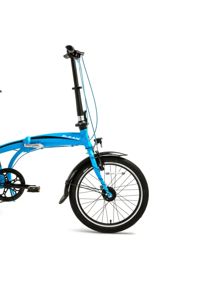 Bisan FX 3500 Altus 8 Vites Katlanır Bisiklet Mavi Siyah