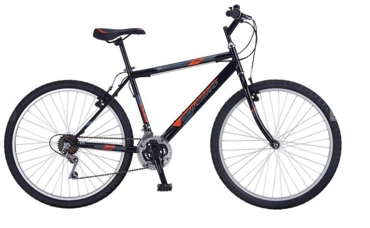 Salcano Excel 26 Siyah Turuncu Erkek Dağ Bisikleti