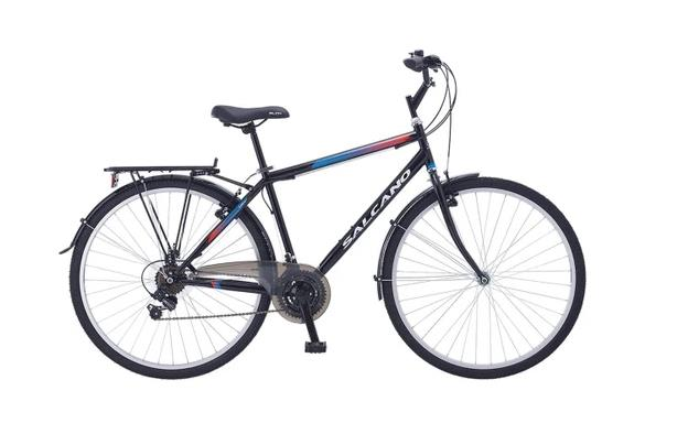 Salcano Üsküp 700 Man VR Beyaz Mavi Turuncu Şehir Bisikleti