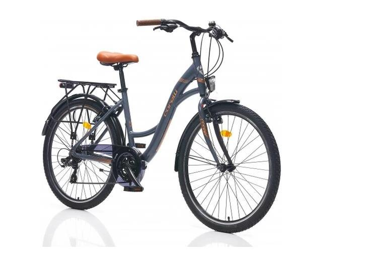 Corelli Glowie 28 Jant 51Cm Gri Kahve Bakır Şehir Bisikleti