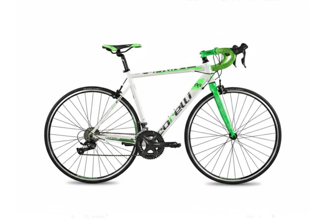 Corelli Boolva KR200 Claris 52cm 16 Vites Yol Yarış Bisikleti Beyaz Yeşil