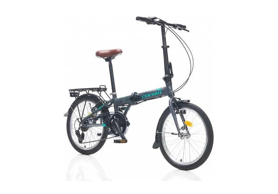 Corelli Simple 20 Jant 16''katlanır Bisiklet Gri  Yeşil