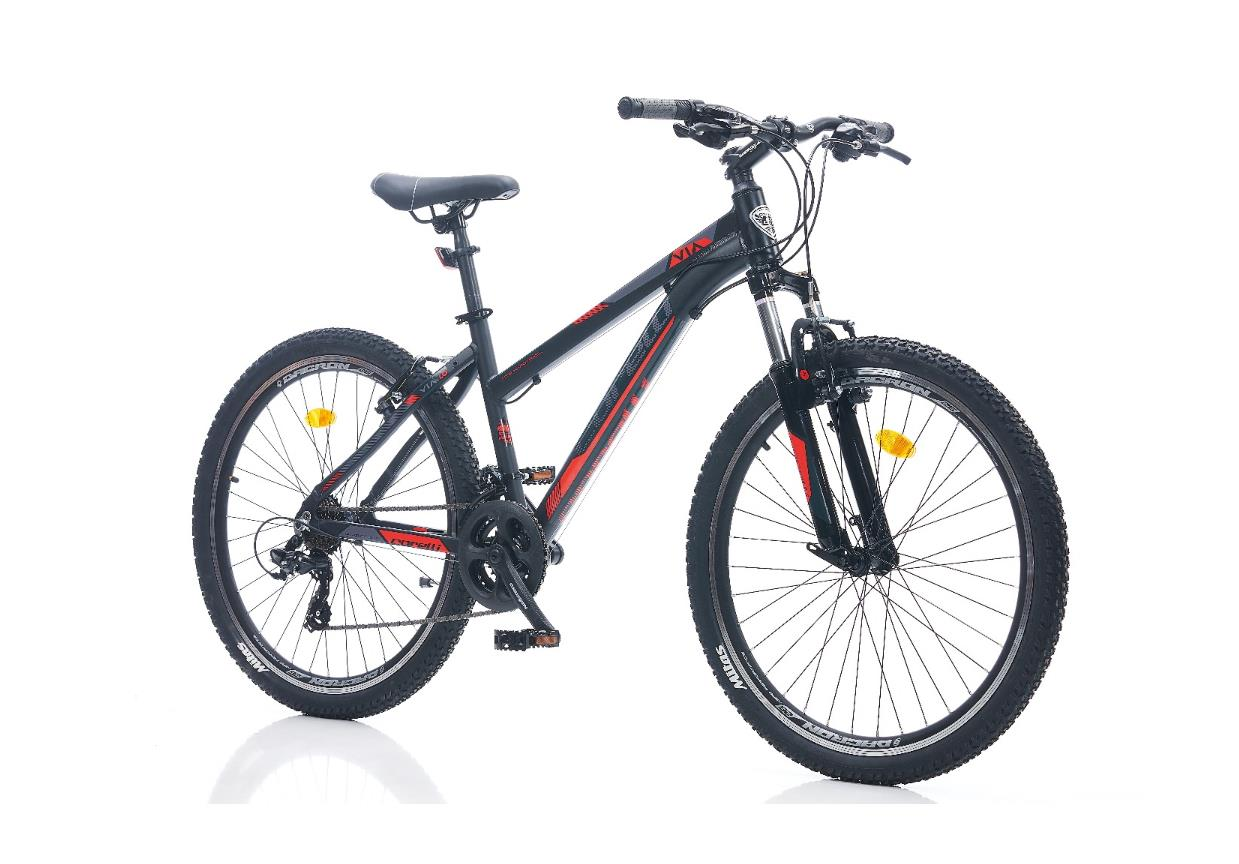 Corelli Via Lady 1.1 24 Jant Dağ Bisikleti Siyah Kırmızı