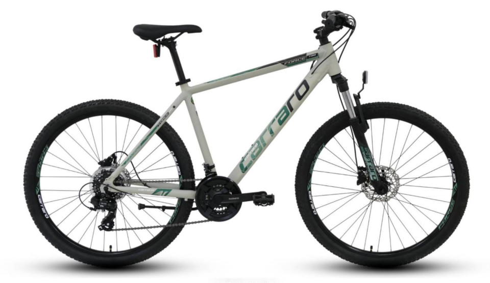 Carraro Force 720 381H Mat Gri Yeşil Siyah Dağ Bisikleti