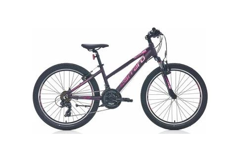 Carraro Force 401 21 Vites Mat Siyah Fuşya Kız Çocuk Dağ Bisikleti