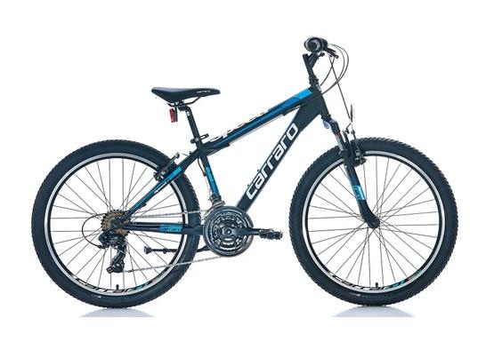 Carraro Speed 240 360H 24 Jant Dağ Bisikleti Mat Siyah Mavi