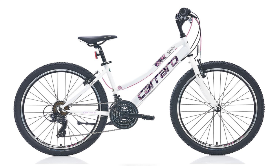 Carraro Speed 242 360H 21-V Mat Siyah-Pembe Beyaz