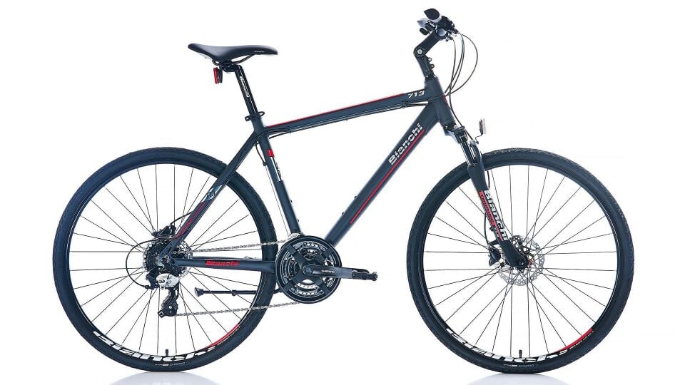 Bianchi Touring 713 460H Metalik Koyu Yeşil-Beyaz-Bakır