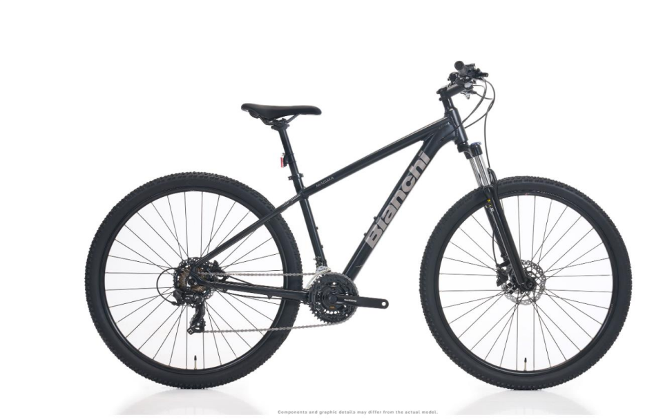 Bianchi Magma 29.3 29 Jant 21 Vites Tourney 43 Cm Siyah Gri Dağ Bisikleti