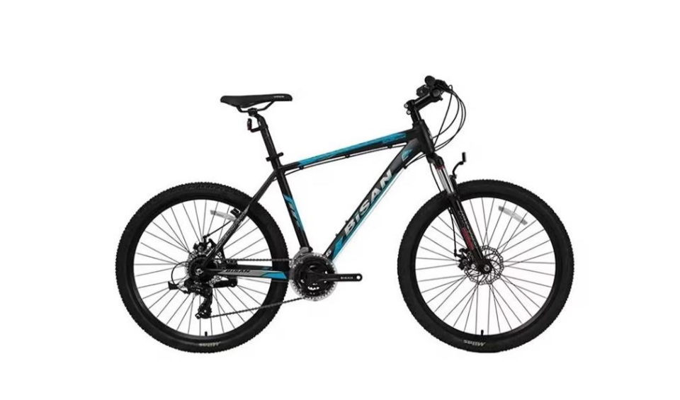 Bisan MTX 7050 27.5 Mekanik Disk 48Cm Siyah Mavi MTB Dağ Bisikleti