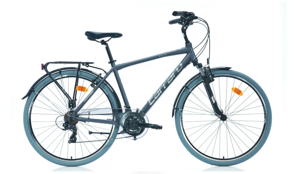 Carraro Elite 704 480H 28 Jant 21 Vites V Fren Mat Antrasit Gri Krom Şehir Bisikleti