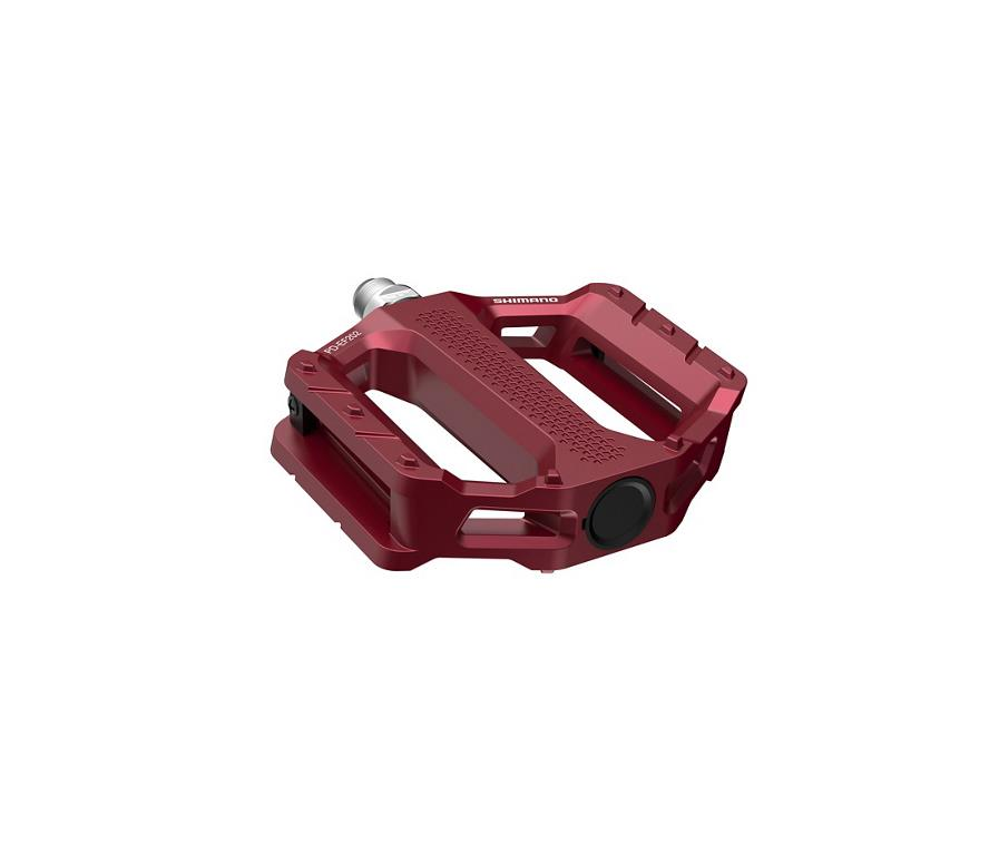 SHIMANO Pedal (Düz) PD-EF202 Kırmızı