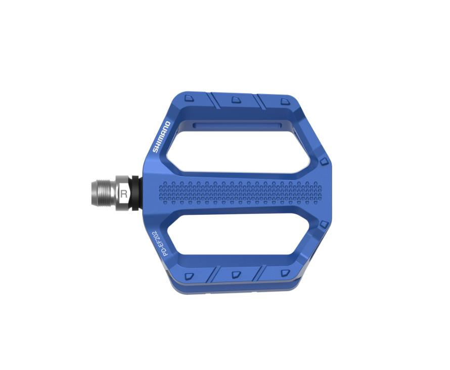 SHIMANO Pedal (Düz) PD-EF202 MAVİ