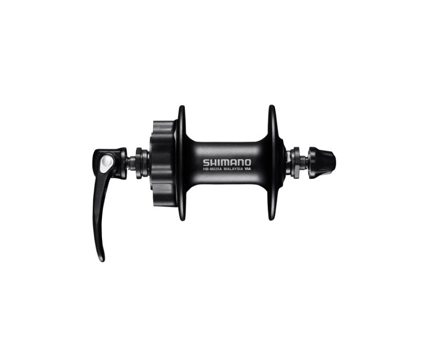 SHIMANO Ön Hazne Göbek HB-M525A 6 civatalı disk fren 36H 108 mm Siyah