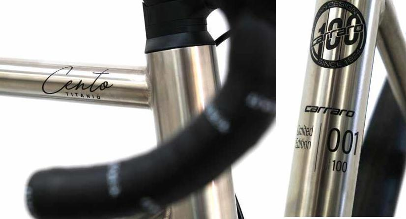 Carraro Cento Titanio 100. Yıl Özel Seri Titanyum Yol Yarış Bisikleti 41 Nolu Bisiklet
