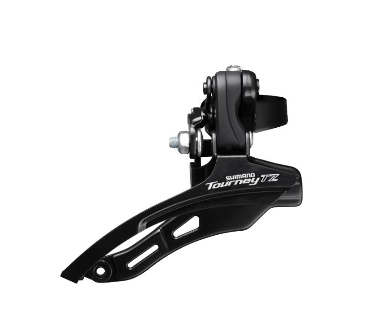 SHIMANO TOURNEY TZ Ön Aktarıcı FD-TZ500-DS6 Üçlü Alttan Salınımlı Kelepçe-tipi M (31,8 mm) Seri rengi