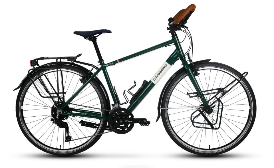 Carraro Cr-T Trip 18-V Tur Bisikleti 43Cm Koyu Yeşil-Beyaz