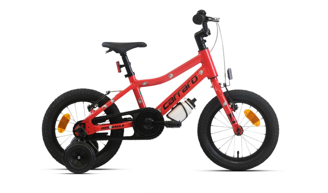 Carraro Red Eagle 14 Jant Kırmızı Siyah Çocuk Bisikleti