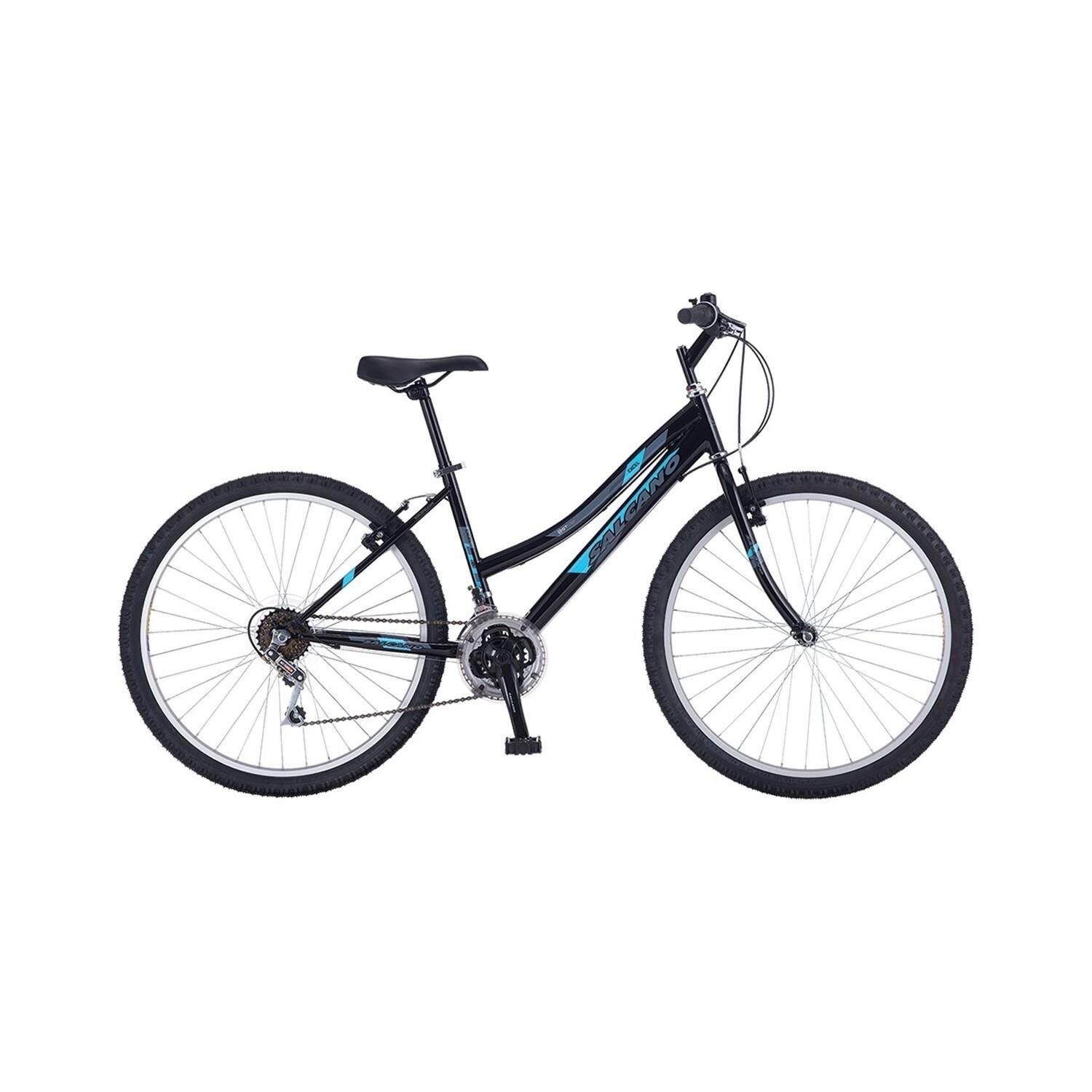 Salcano Excel 26 Lady Siyah Turkuaz Gri