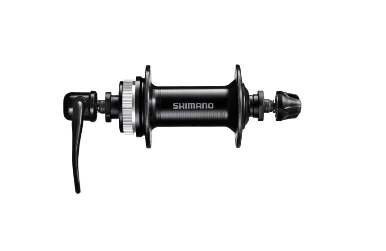 Shimano Ön Hazne Göbek HB-TX505 Center Lock Disk Fren 32H 108 mm Siyah