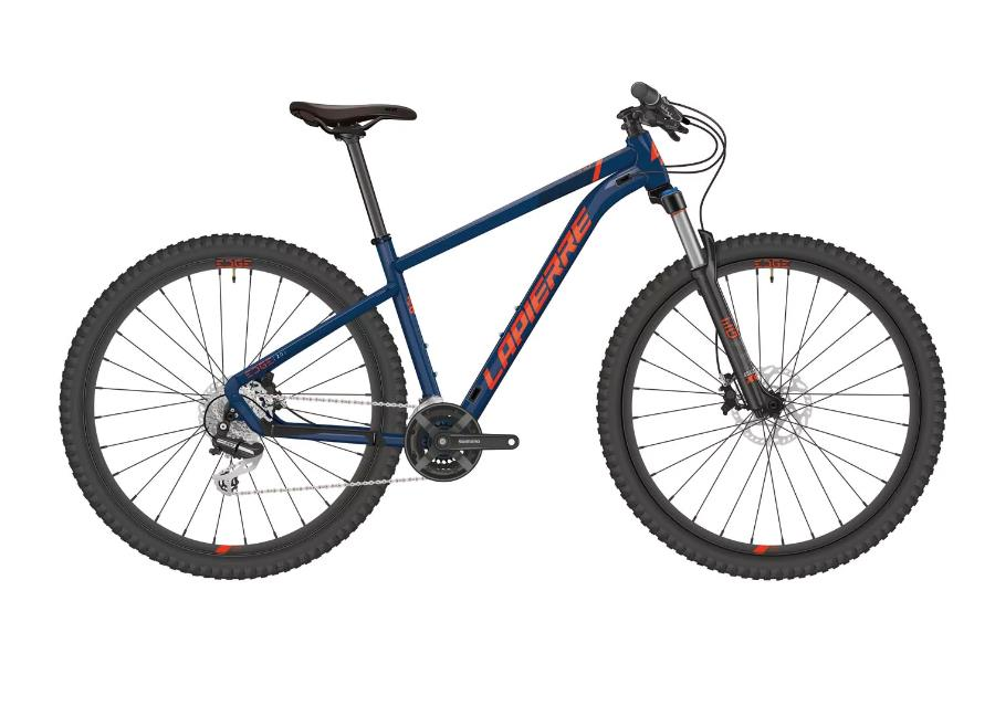 Lapierre CRP Edge 2.9 21 V H.D Dağ Bisikleti 44cm Mavi Neon Kımrızı Siyah Beyaz