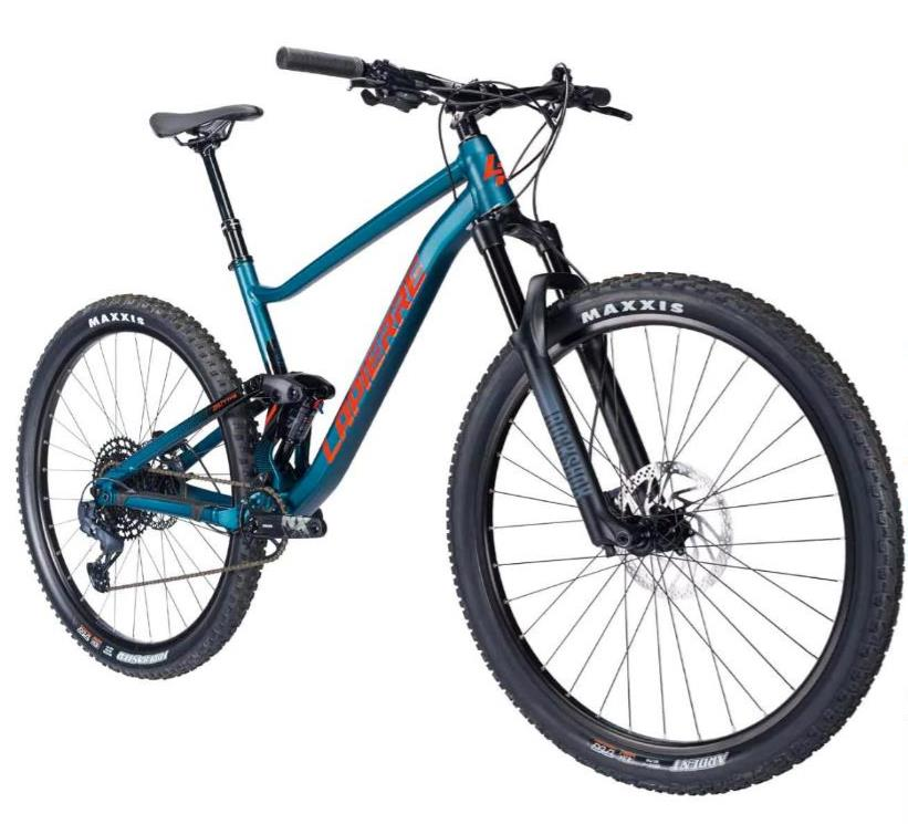 Lapierre Zesty 4.9 430H Mat Koyu Turkuaz Parlak Siyah KIrmızı Dağ Bisikleti