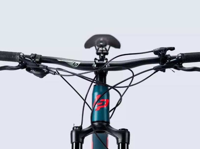 Lapierre Zesty 4.9 430H Mat Koyu Turkuaz Parlak Siyah KIrmızı Dağ Bisikleti