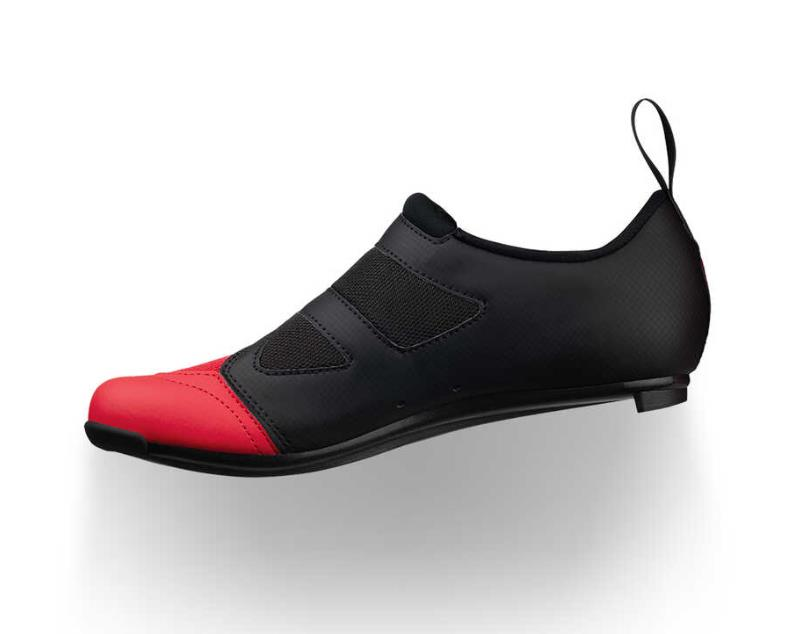 Fizik Transiro Powerstrap R4 43 Numara Siyah Kırmızı Triathlon Ayakkabısı
