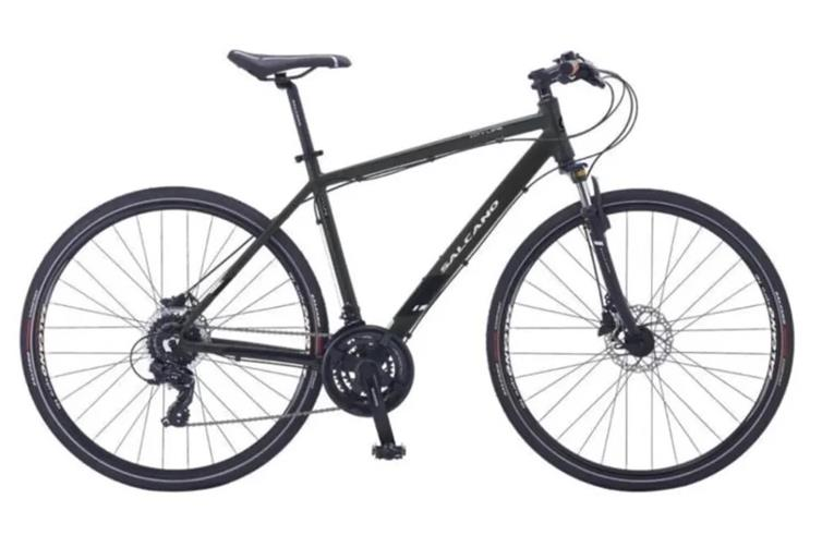 Salcao City Life 24S HD 20'' Mat Siyah Parlak Siyah Şehir Bisikleti