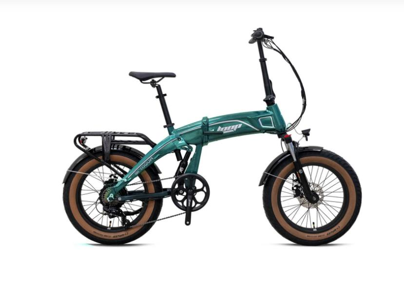 Loop Armour 20 Jnat Katlanır E-Bike Yeşil Siyah