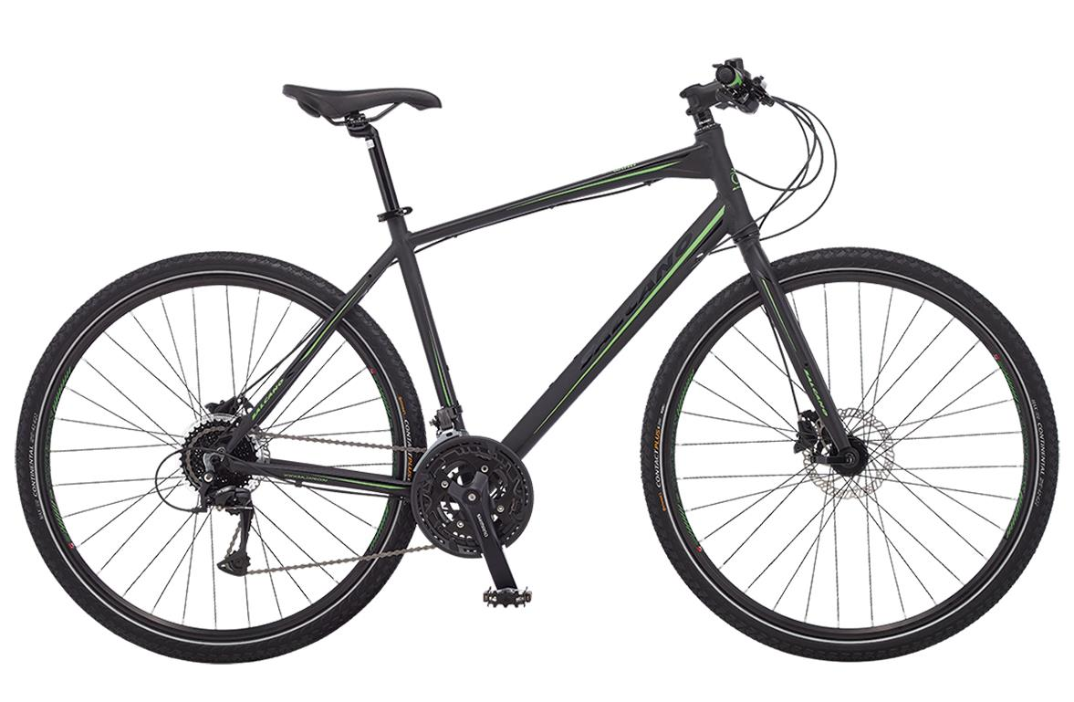 Salcano City Wind 27S HD 20'' Gezi Bisikleti Mat Siyah-Parlak Siyah