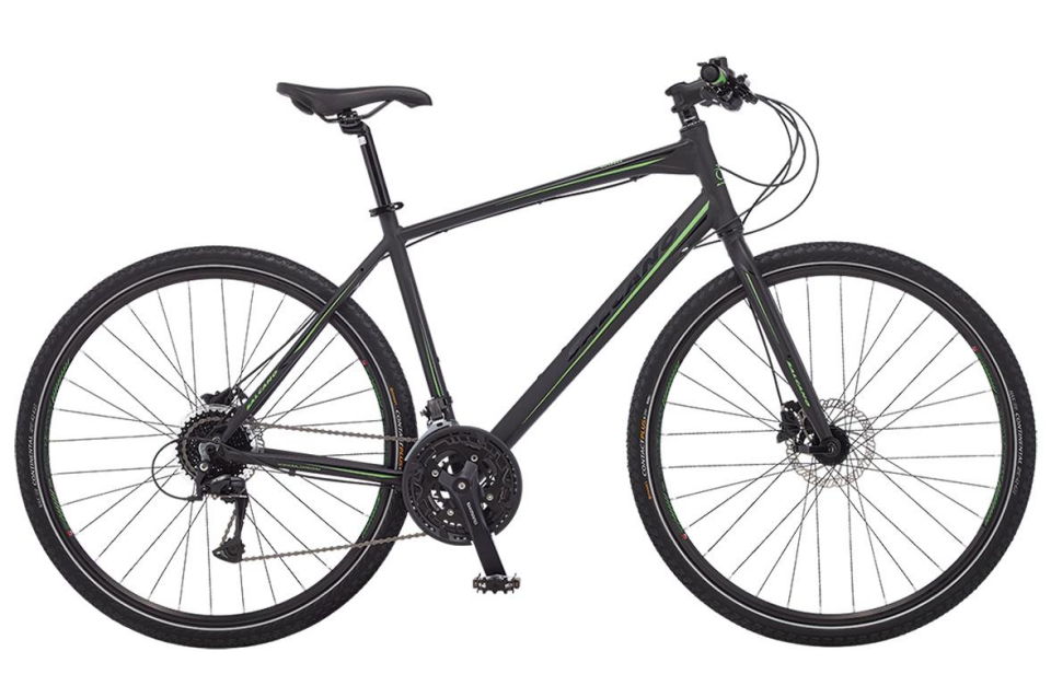 Salcano City Wind 27S HD 20'' Gezi Bisikleti Mat Siyah-Parlak Siyah