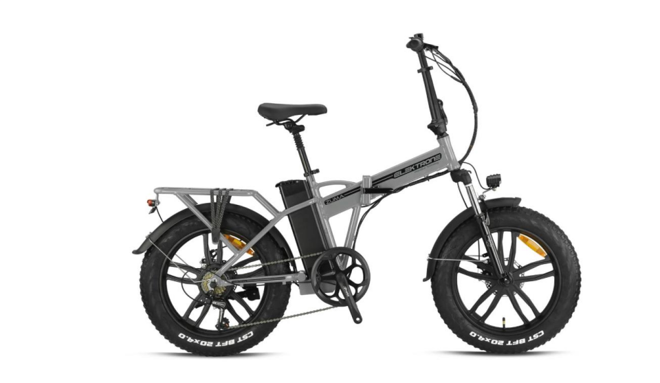 Elektrone ZUMA Hidrolik Disk Fren Katlanır E- Bİke Nardo Gri Siyah