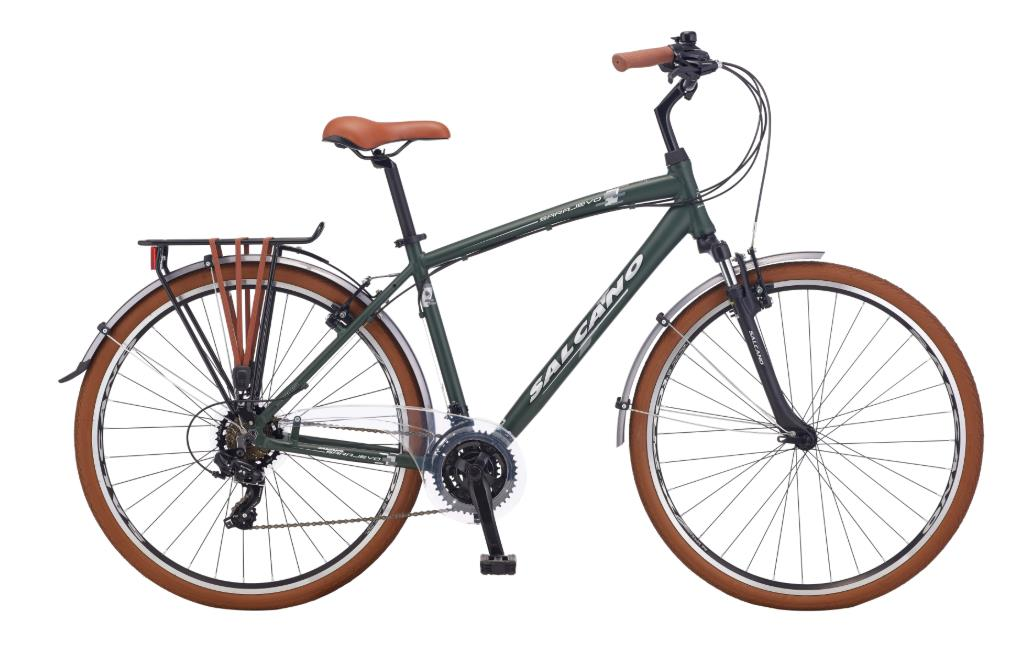 Salcano Sarajevo 700 Man V 19'' Şehir Bisikleti Gri Beyaz