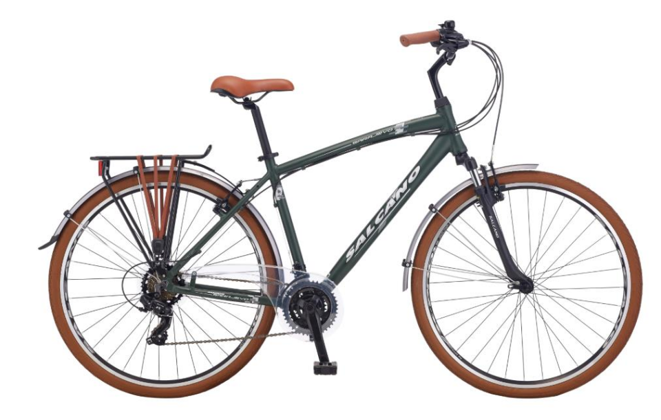 Salcano Sarajevo 700 Man V 19'' Şehir Bisikleti Gri Beyaz