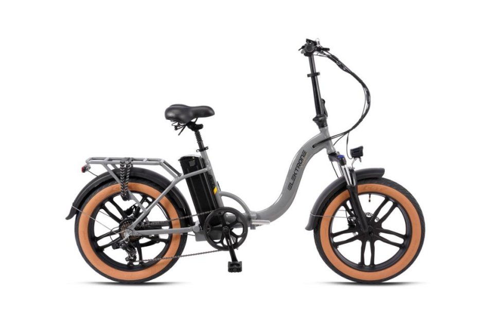 Elektrone LUNA Hidrolik Disk Fren Katlanır E- Bİke Nardo Gri Siyah