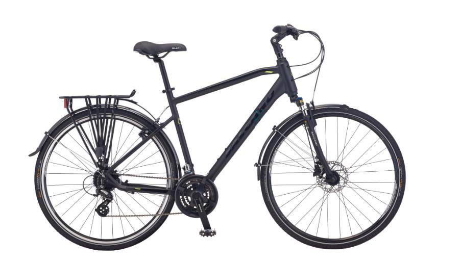 Salcano İstanbul 24S 700 Man HD 21”  Mat Siyah Parlak Siyah Şehir Bisikleti