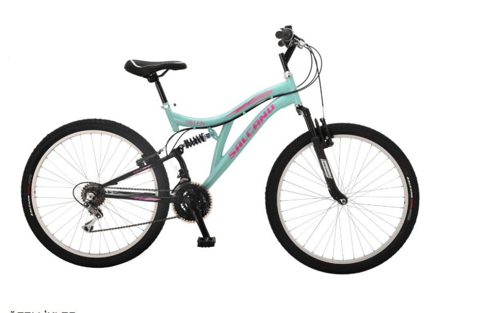 Salcano Helen 26 Jant 21 Vites Turkuaz Pembe Dağ Bisikleti