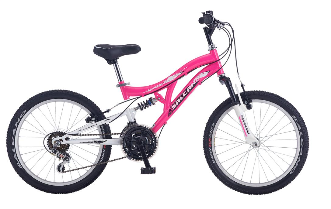 Salcano Helen 26 Jant 21 Vites Pembe Beyaz Dağ Bisikletİ