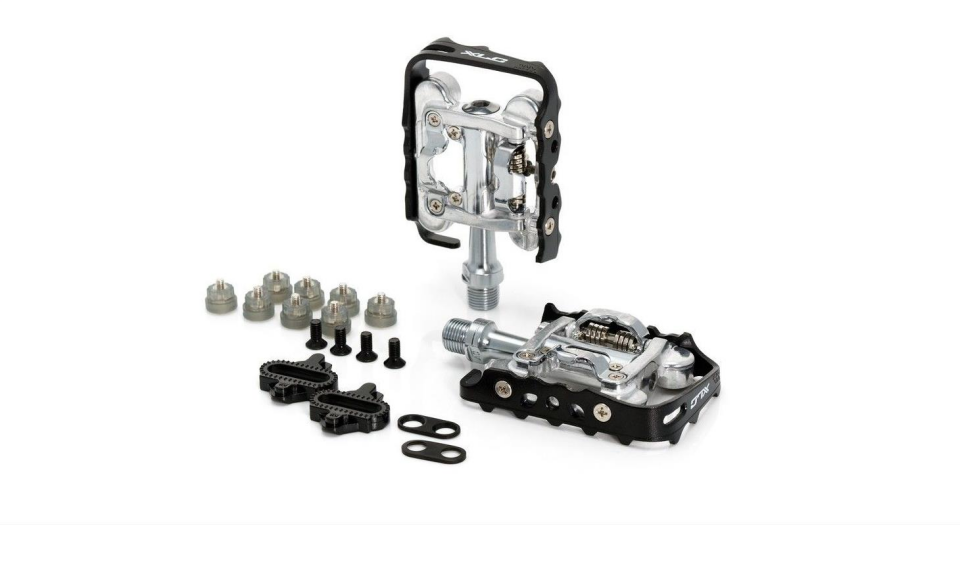 XLC PD - S02 Mtb/trekking Kilitli Pedal Gümüş - Siyah