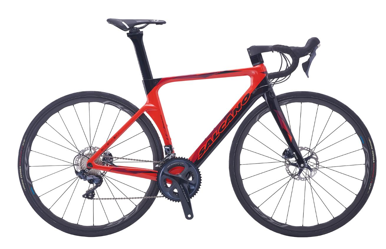 Salcano Xrs001 Uci 105 Disc 54cm Karbon Yol Bisikleti Siyah Kırmızı