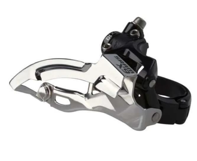 SRAM DERAGLIATORE X9 2X10 ÜST ÇEKME FASCETTA BASSA 31,8/34,9MM