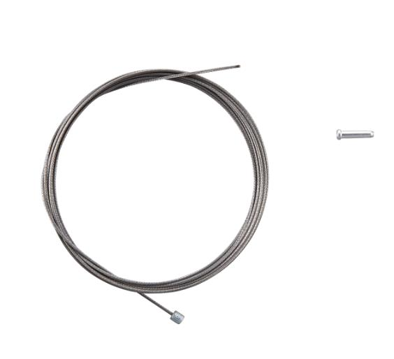 Vites iç kablosu paslanmaz çelik paslanmaz çelik iç kablo çap 1,2 mm x 2100 mm iç kablo kapsülü dahil