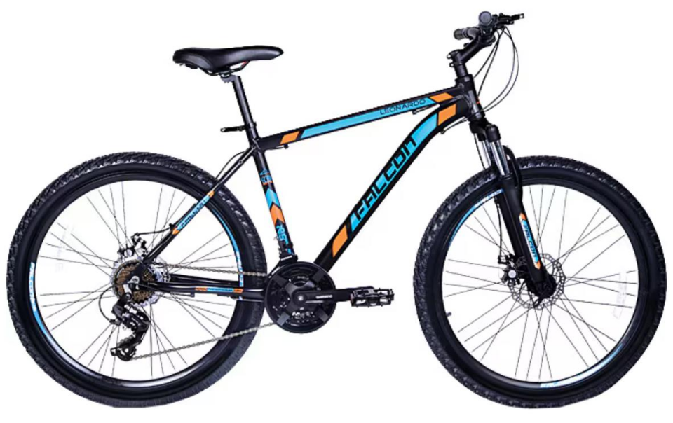 Falcon Leonardo 26 Disk Fren Dağ Bisikleti Sİyah Sarı