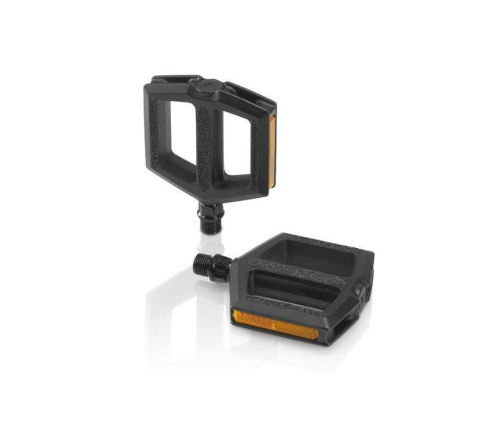 XLC Bisiklet Pedal Plastik, Grıptabe Surface Siyah Çocuk Platform Pedal