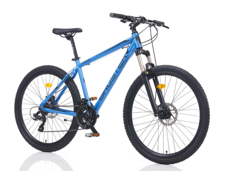 Broster Astron 29 Mekanik Disk Fren Mat Mavi Gri Dağ Bisikleti