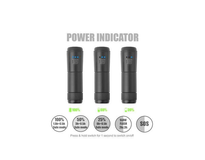 Eastpower Braviga LW-F600 700 Lümen USB Bisiklet Ön Lamba